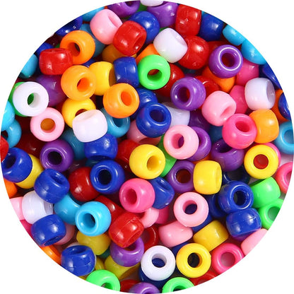 Glitter Pony Beads(1000pcs Dark Yellow Glitter), Beads for Jewelry Making, Beading Supplies, Arts & Crafts Materials for Jewelry Making.