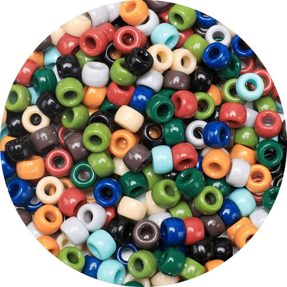 Glitter Pony Beads(1000pcs Dark Yellow Glitter), Beads for Jewelry Making, Beading Supplies, Arts & Crafts Materials for Jewelry Making.