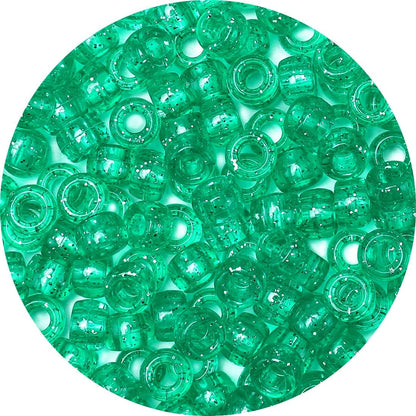 Glitter Pony Beads(1000pcs Dark Yellow Glitter), Beads for Jewelry Making, Beading Supplies, Arts & Crafts Materials for Jewelry Making.