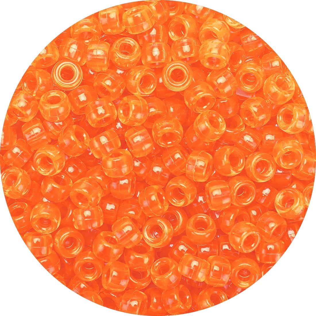 Glitter Pony Beads(1000pcs Dark Yellow Glitter), Beads for Jewelry Making, Beading Supplies, Arts & Crafts Materials for Jewelry Making.