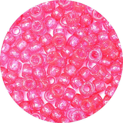 Glitter Pony Beads(1000pcs Dark Yellow Glitter), Beads for Jewelry Making, Beading Supplies, Arts & Crafts Materials for Jewelry Making.
