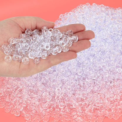 Glitter Pony Beads(1000pcs Dark Yellow Glitter), Beads for Jewelry Making, Beading Supplies, Arts & Crafts Materials for Jewelry Making.