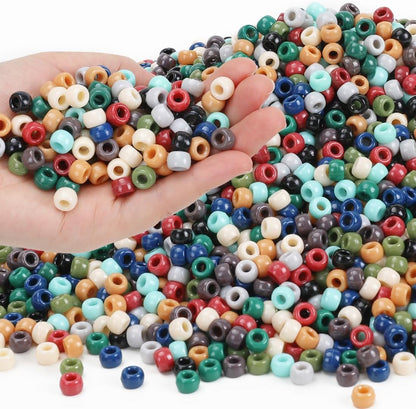 Glitter Pony Beads(1000pcs Dark Yellow Glitter), Beads for Jewelry Making, Beading Supplies, Arts & Crafts Materials for Jewelry Making.
