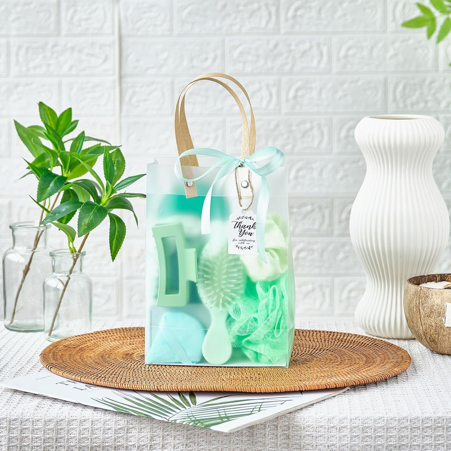 74Pcs Baby Shower Prizes for Game Winners Baby Shower Favors Gifts including Headband Hair Brush Jewelry Box with Gift Bag for Baby Shower Game Prizes Wedding Bridal Shower Favors (Yellow)