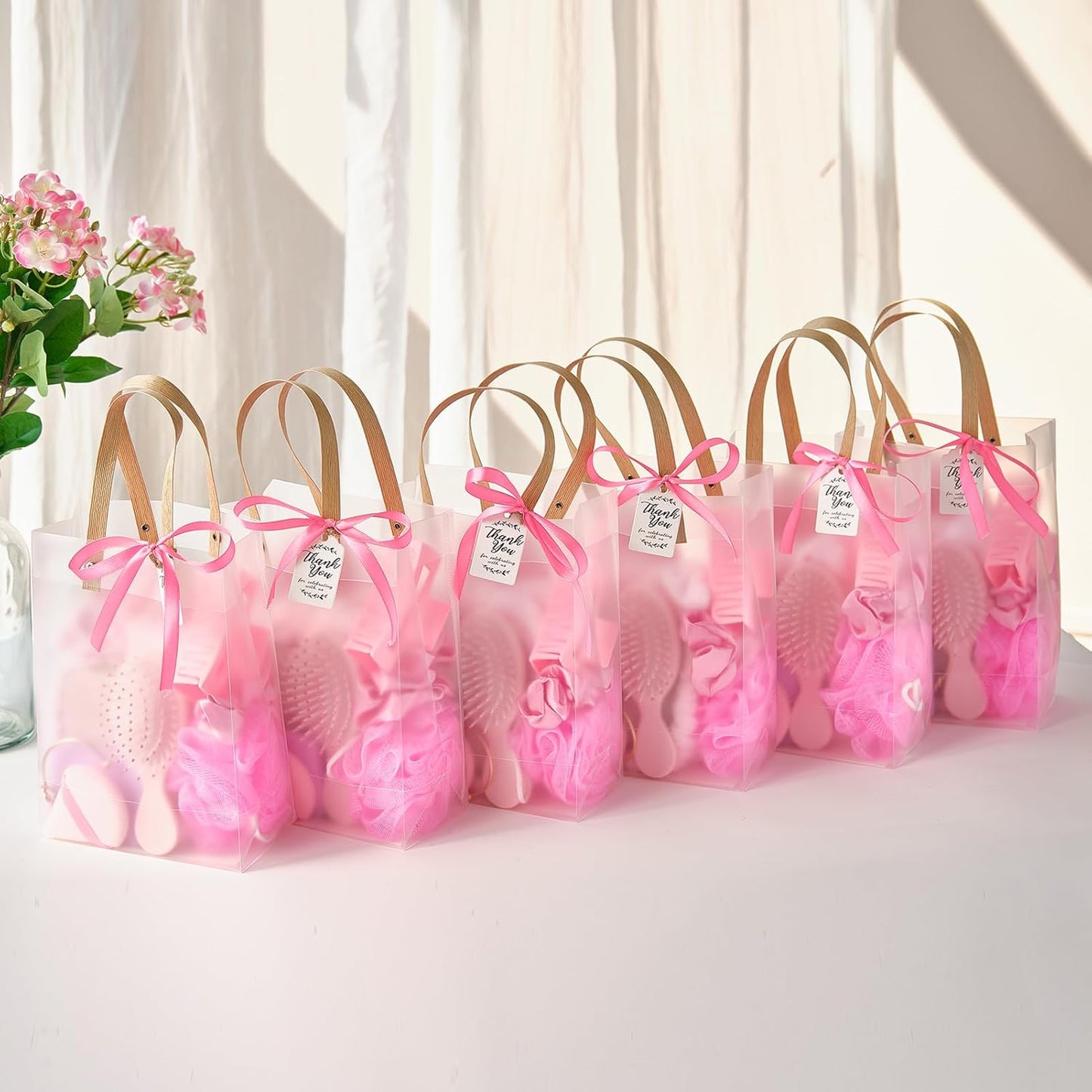 74Pcs Baby Shower Prizes for Game Winners Baby Shower Favors Gifts including Headband Hair Brush Jewelry Box with Gift Bag for Baby Shower Game Prizes Wedding Bridal Shower Favors (Yellow)