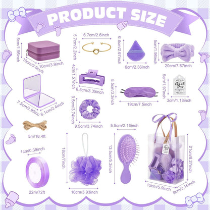 74Pcs Baby Shower Prizes for Game Winners Baby Shower Favors Gifts including Headband Hair Brush Jewelry Box with Gift Bag for Baby Shower Game Prizes Wedding Bridal Shower Favors (Yellow)