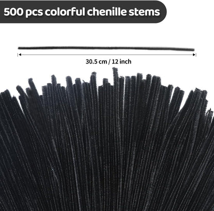 200pcs Pipe Cleaners, Yellow Pipe Cleaners Craft Supplies,Chenille Stems for DIY Arts Crafts Project(Yellow)