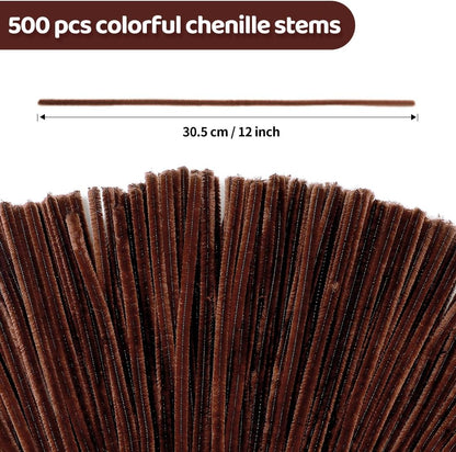 200pcs Pipe Cleaners, Yellow Pipe Cleaners Craft Supplies,Chenille Stems for DIY Arts Crafts Project(Yellow)