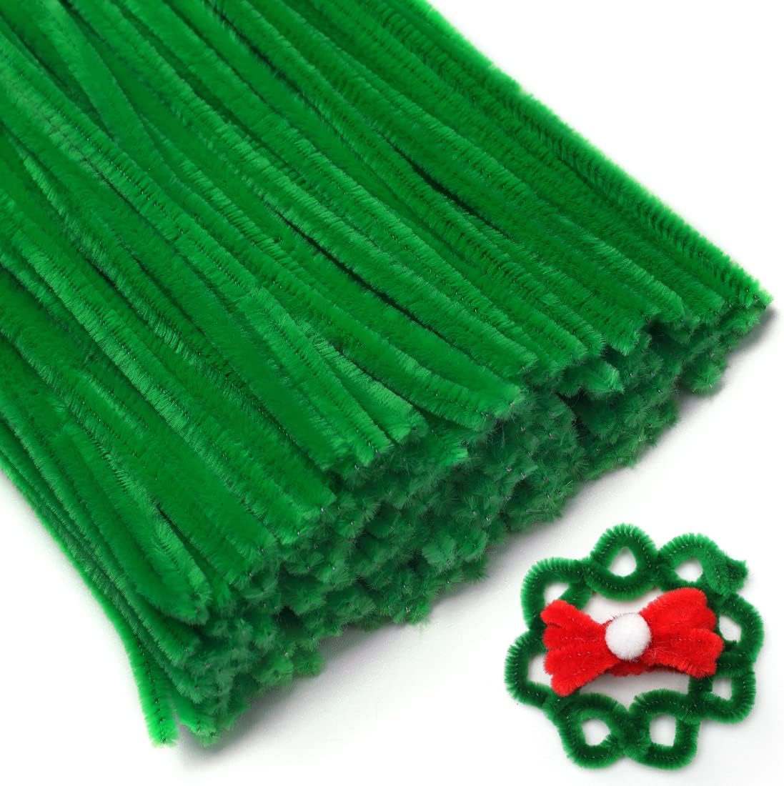 200pcs Pipe Cleaners, Yellow Pipe Cleaners Craft Supplies,Chenille Stems for DIY Arts Crafts Project(Yellow)