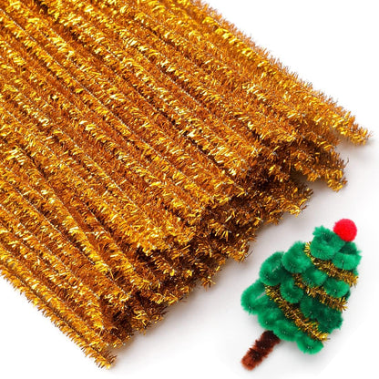 200pcs Pipe Cleaners, Yellow Pipe Cleaners Craft Supplies,Chenille Stems for DIY Arts Crafts Project(Yellow)