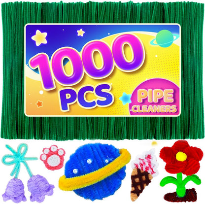 200pcs Pipe Cleaners, Yellow Pipe Cleaners Craft Supplies,Chenille Stems for DIY Arts Crafts Project(Yellow)