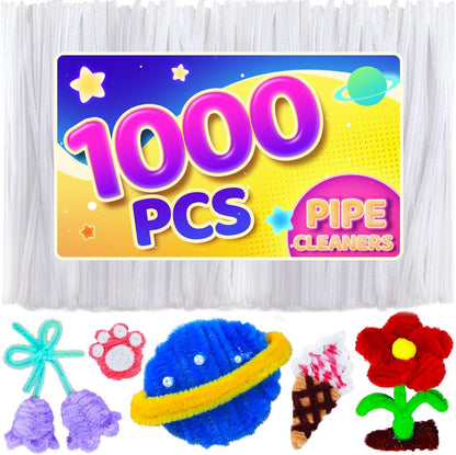 200pcs Pipe Cleaners, Yellow Pipe Cleaners Craft Supplies,Chenille Stems for DIY Arts Crafts Project(Yellow)