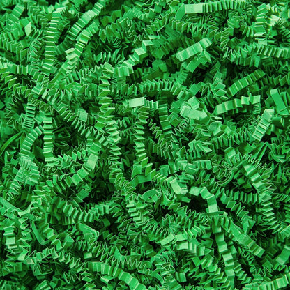 2 LB Crinkle Paper Filler Yellow Shredded Paper for Gift Box | Gift Basket Bag Filler - Grass Cushion Stuffing for Christmas Holiday Gift Wrapping Crinkle Cut Paper Shred Filler