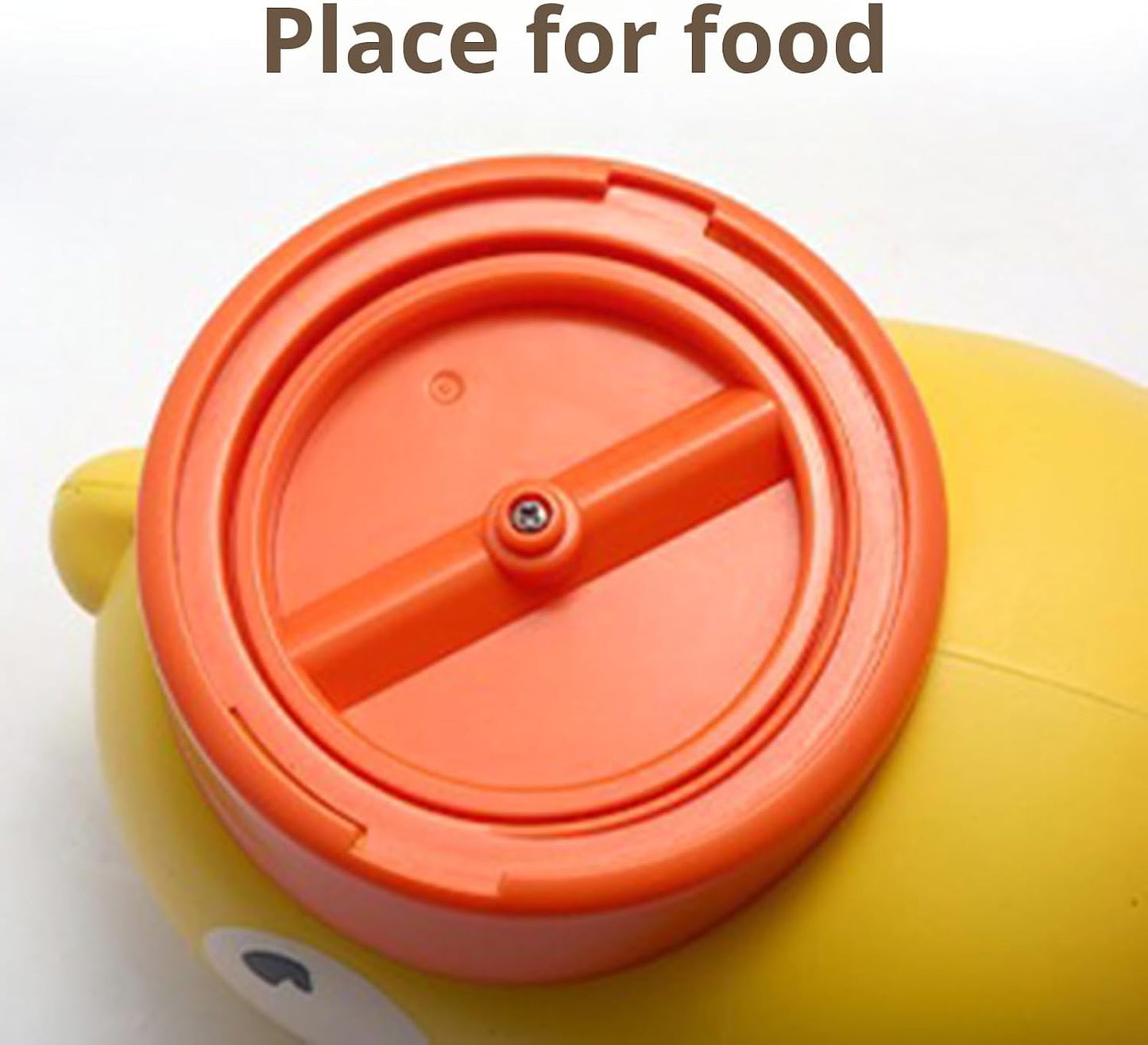 Duck-Shaped Dog Slow Feeder Puzzle Toy - 2-in-1 Interactive Dog Toys,Pets Treat Food Dispenser, Treat Dispensing Enrichment Toys for Dogs - IQ Training for Smart Puppies Play Together Yellow