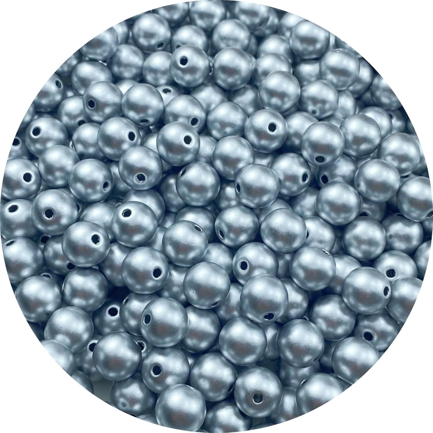 1000 Pcs Pearl Craft Beads - Loose Pearls, 6mm Round Spacer Beads for Earring, Bracelet, Necklace, Key Chains, Jewelry DIY Craft Making, Decoration and Vase Filler (6mm, Gold Yellow)