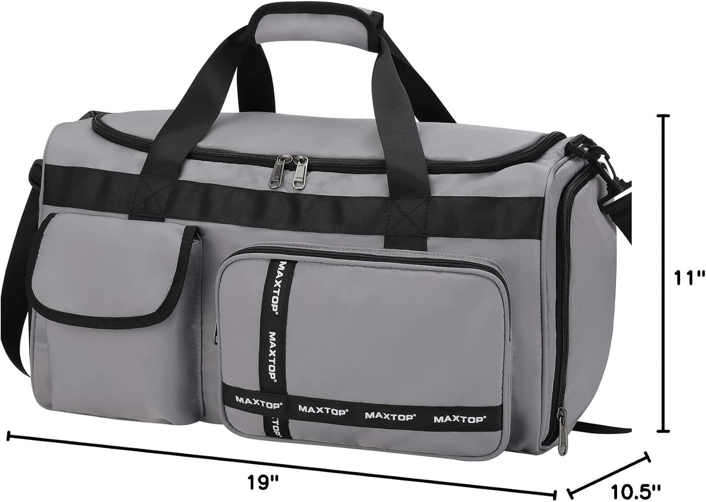 Large Gym Bag for Women Men Travel Duffle Bag With Shoe Compartment | Shoe Compartment,Dry and Wet Separation,Large Capacity Overnight Bag for Yoga Travel Weekend Dance