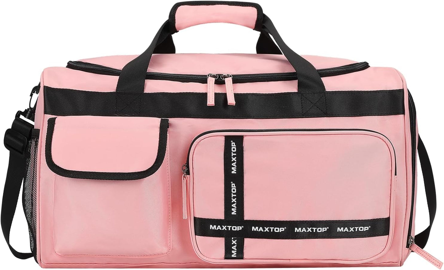 Large Gym Bag for Women Men Travel Duffle Bag With Shoe Compartment | Shoe Compartment,Dry and Wet Separation,Large Capacity Overnight Bag for Yoga Travel Weekend Dance