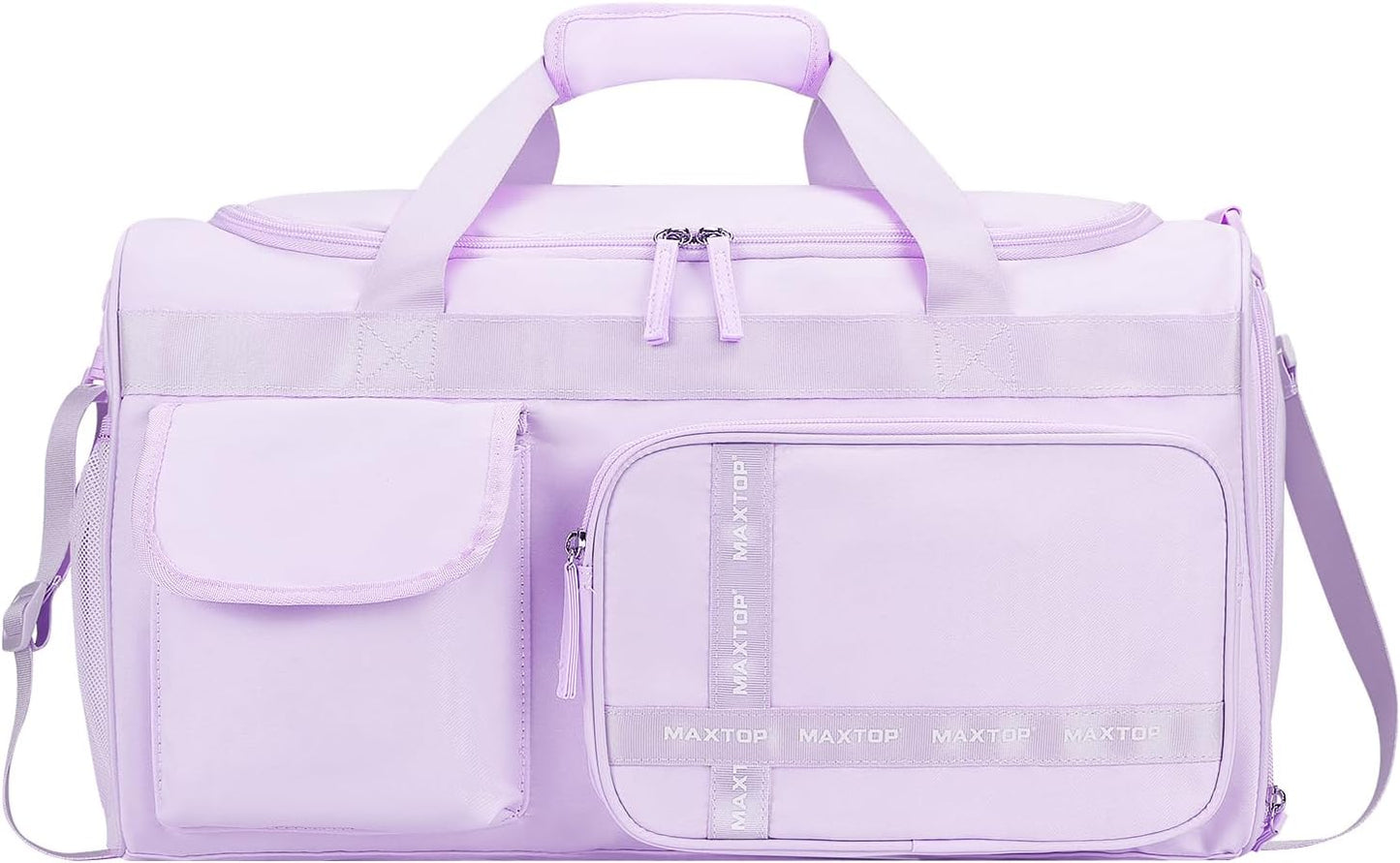 Large Gym Bag for Women Men Travel Duffle Bag With Shoe Compartment | Shoe Compartment,Dry and Wet Separation,Large Capacity Overnight Bag for Yoga Travel Weekend Dance