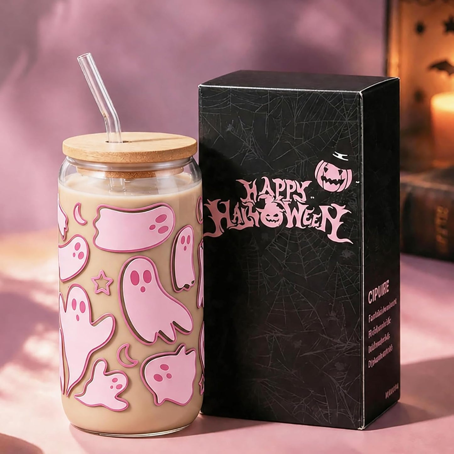 Lemon Glass Cups with Lid and Straw, Cute Lemon Gift for Women | Iced Coffee Tumbler Mug for Birthday Bridal Shower Wedding Summer Party Gift for Women Mom Friends Teen Girls Stuff 16oz