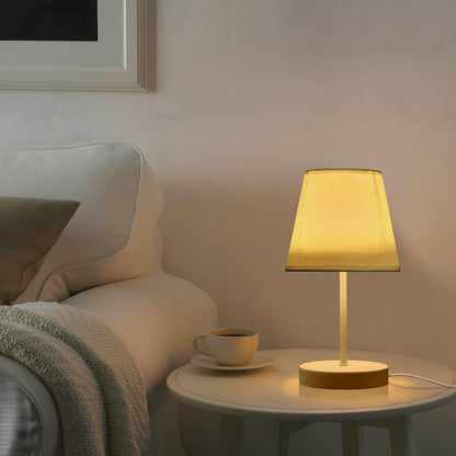 Goldenrod Yellow Table Lamp Glitter Bedside Lamps LED Night Light with USB Charging Port Dimmable for Bedrooms, Living Rooms,Kids Room, Study Rooms, Offices, Dorm