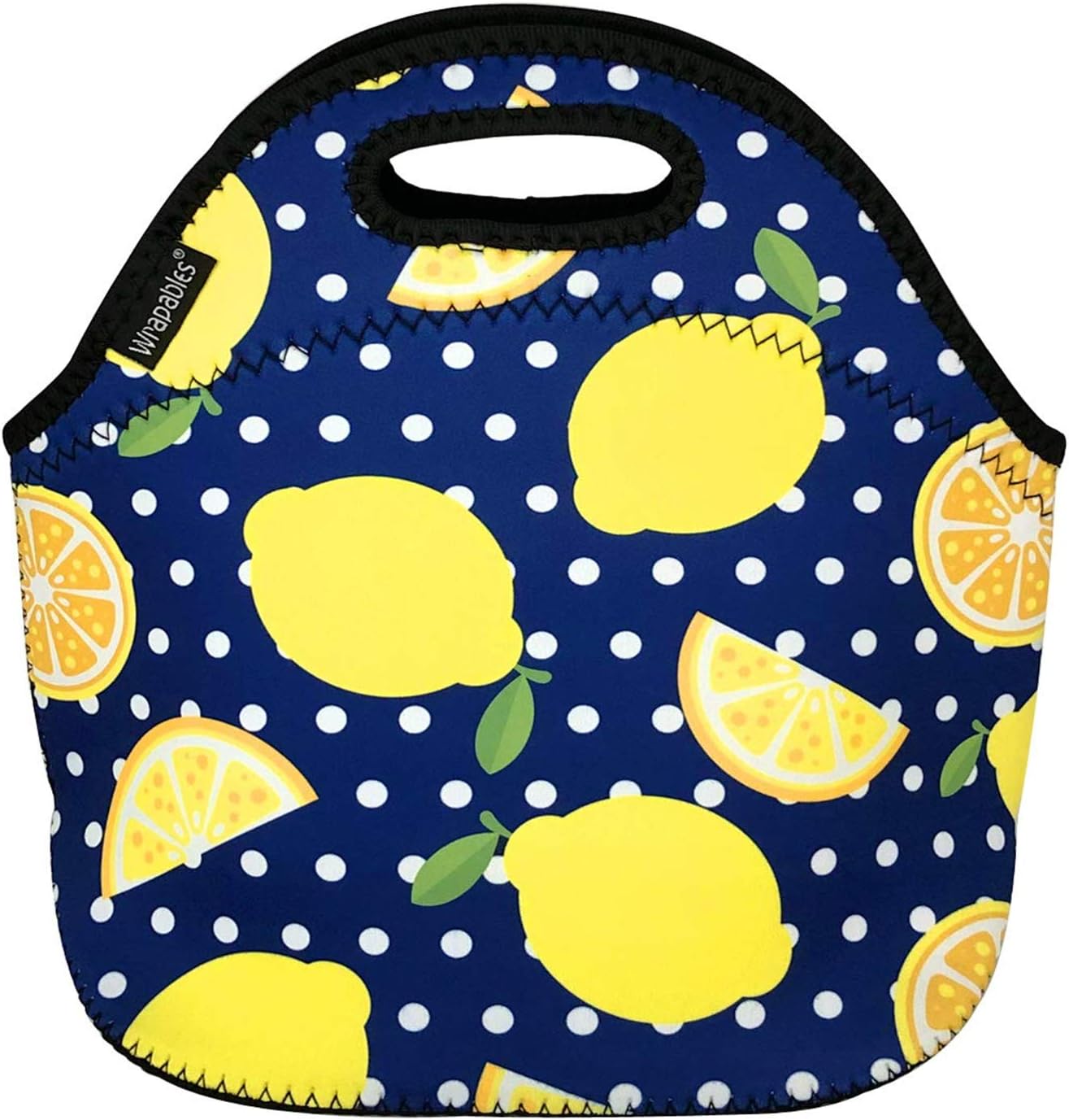 ® Insulated Neoprene Lunch Bag, Lemons