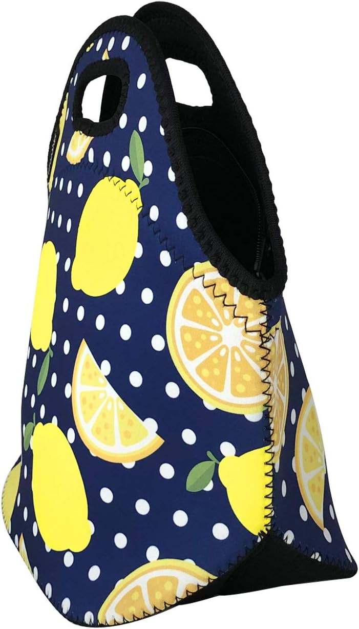 ® Insulated Neoprene Lunch Bag, Lemons