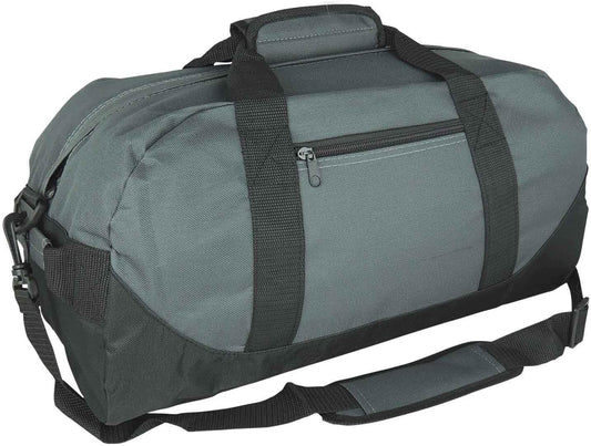 Duffle Bag, Gym, Travel Bag Two Tone (Yellow - small (14" x 8.5" x 8.5"))