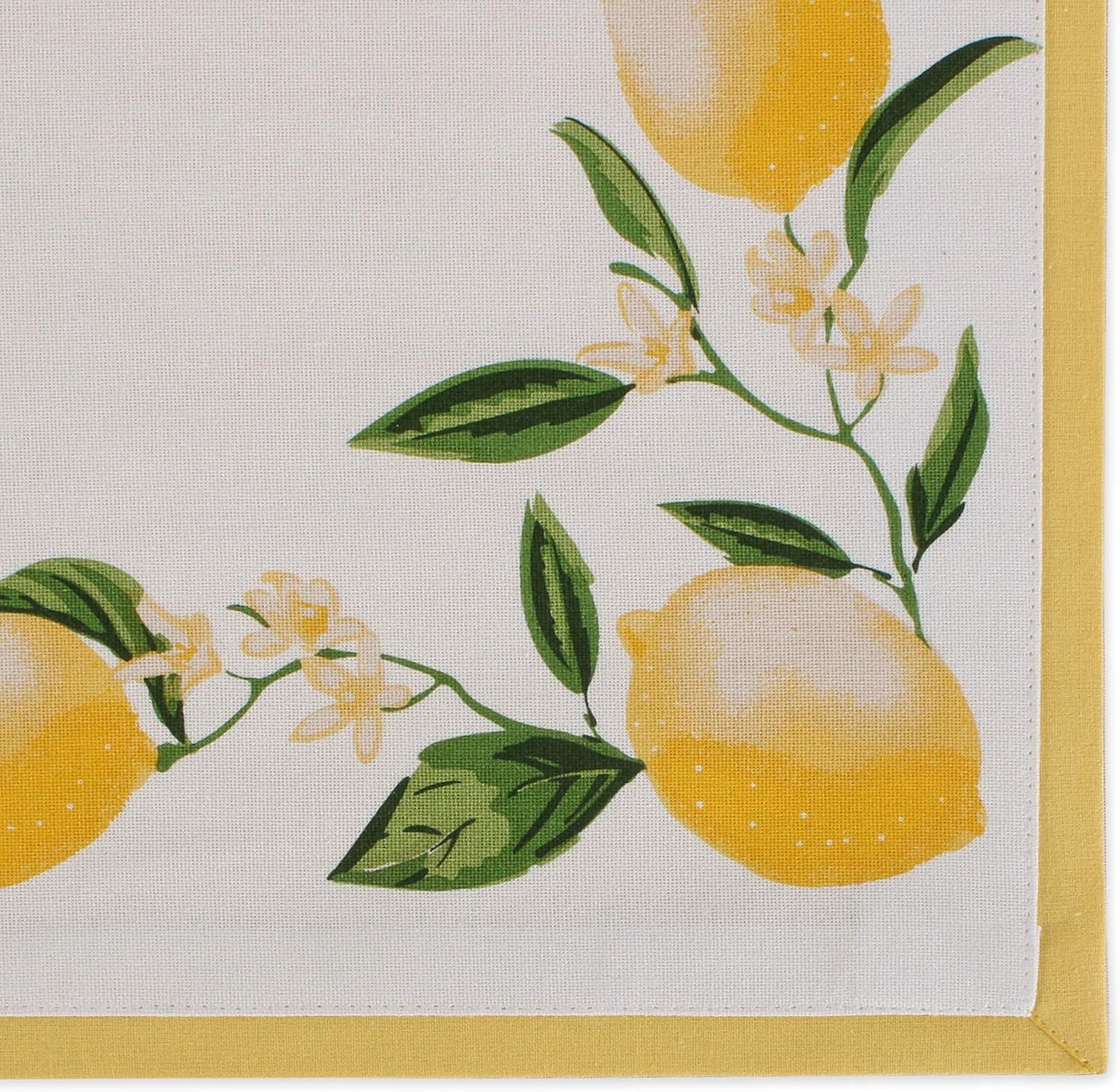 Lemon Bliss Tabletop Collection, Placemat Set, 6 Piece