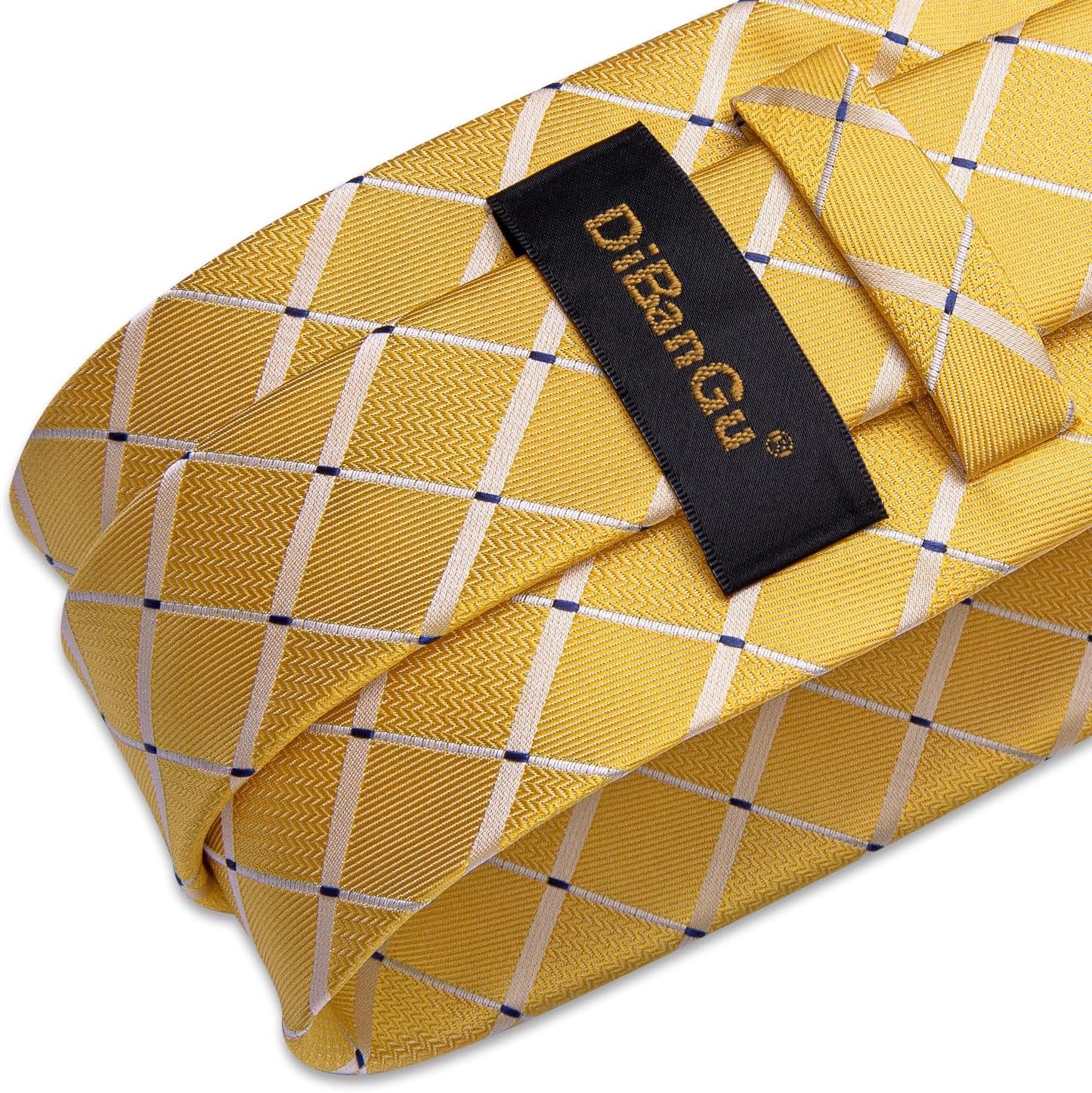 Plaid Necktie Mens Elegant Silk Tie Sets In Gift Box | 5PCS,Plaid Ties for Men,Silky Smooth,Versatile Accessory,Pocket Square,Cufflinks,Formal,Business,Wedding,Ceremonies,Prom