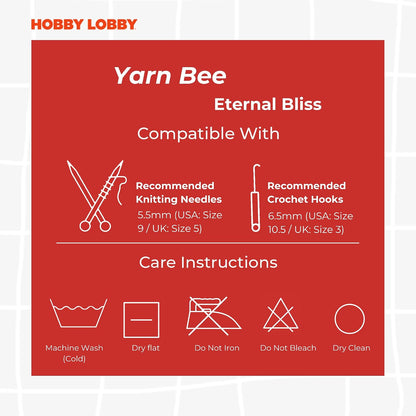 Yarn Bee Soft & Sleek Yarn, 700 Pale Yellow | 4 Medium Weight, 100% Low Pill Acrylic, 232 Yards Per Skein