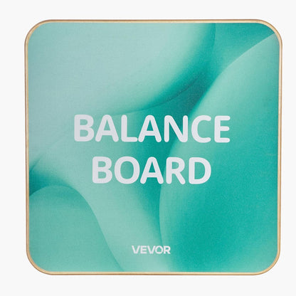 Balance Board, 360° Rotating Wobble Board Trainer for Adults 3-Level Adjustable, Wooden Balance Training Equipment, Slip-Resistant Surface for Core Workout, Standing Desk Exercise, Home Gym