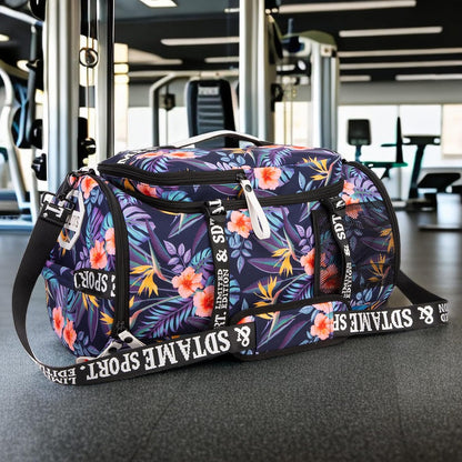 SDTAME Gym Duffel Backpack with Shoe Pocket & Laptop Sleeve