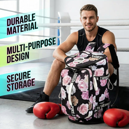 SDTAME Gym Duffel Backpack with Shoe Pocket & Laptop Sleeve