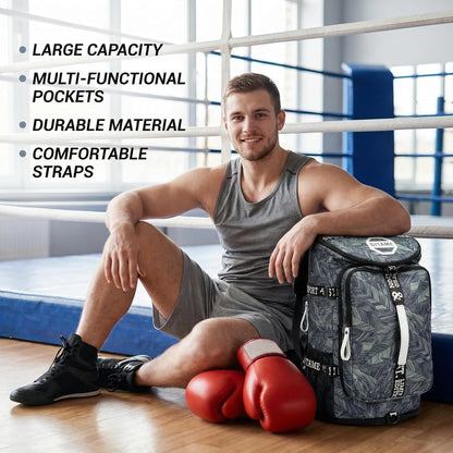 SDTAME Gym Duffel Backpack with Shoe Pocket & Laptop Sleeve