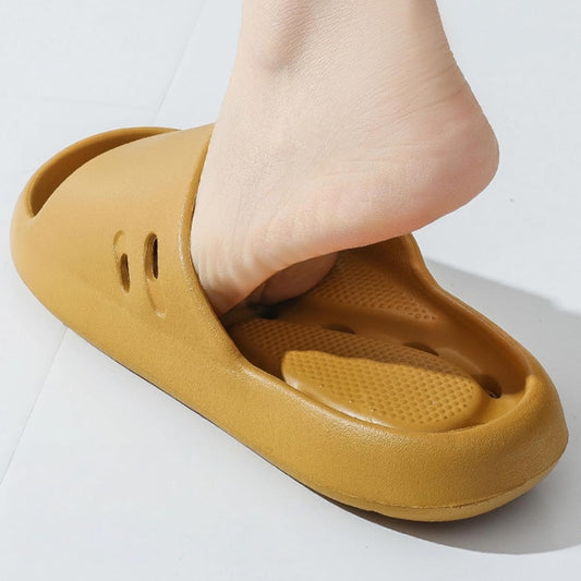 Shower Shoes for Women & Men Open Toe Drain Holes Non-slip Massage Slide Sandals Comfortable Soft Lightweight Dry Pool Swimming Beach Bathroom Slippers