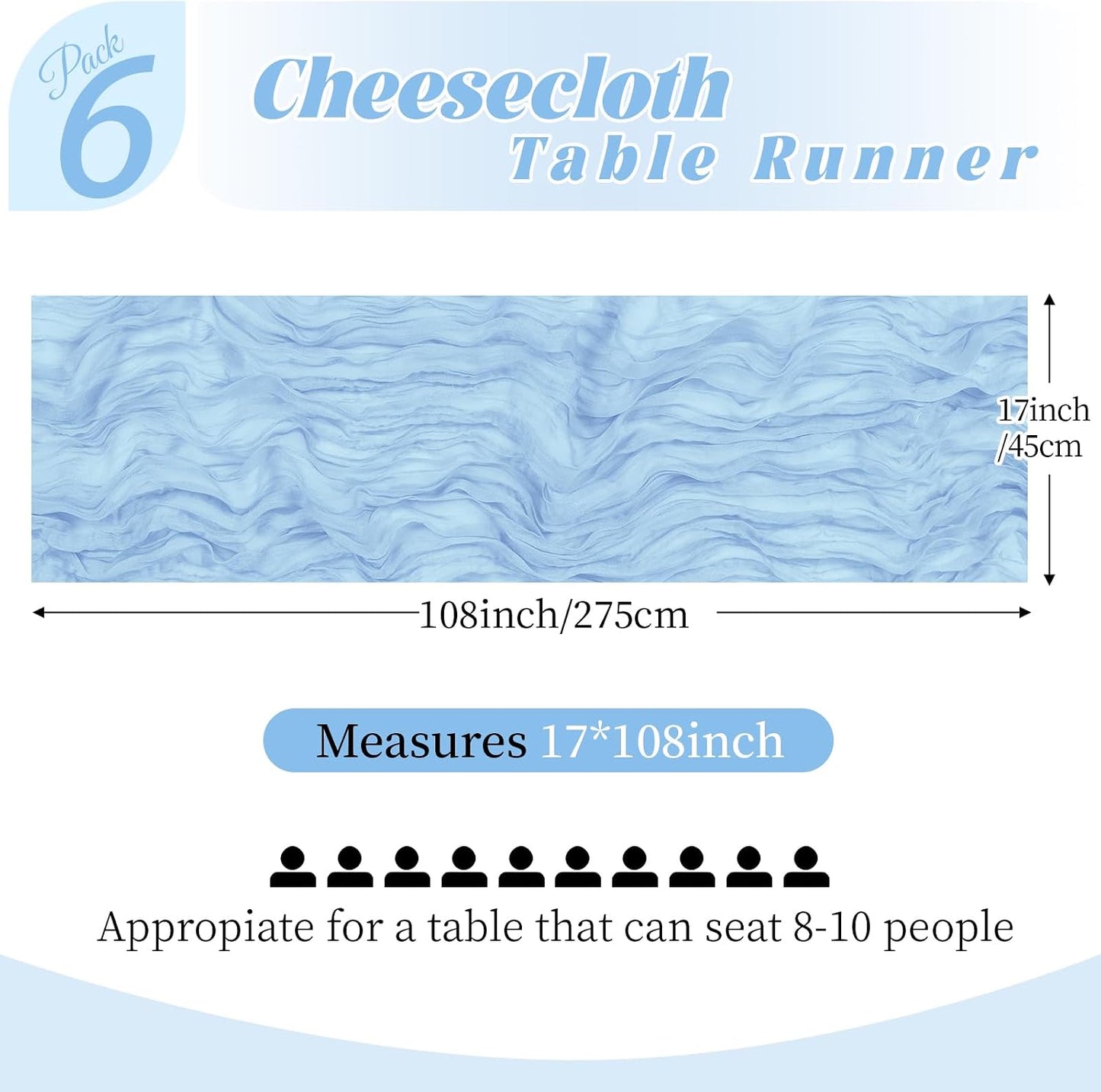 3 Pack Lemon Yellow Cheesecloth Table Runner, 17 x 108 Inch, Gauze Cheese Cloth Table Runner Rustic Sheer Runner for Wedding Birthday Party Baby Shower Table Decor(Lemon Yellow)