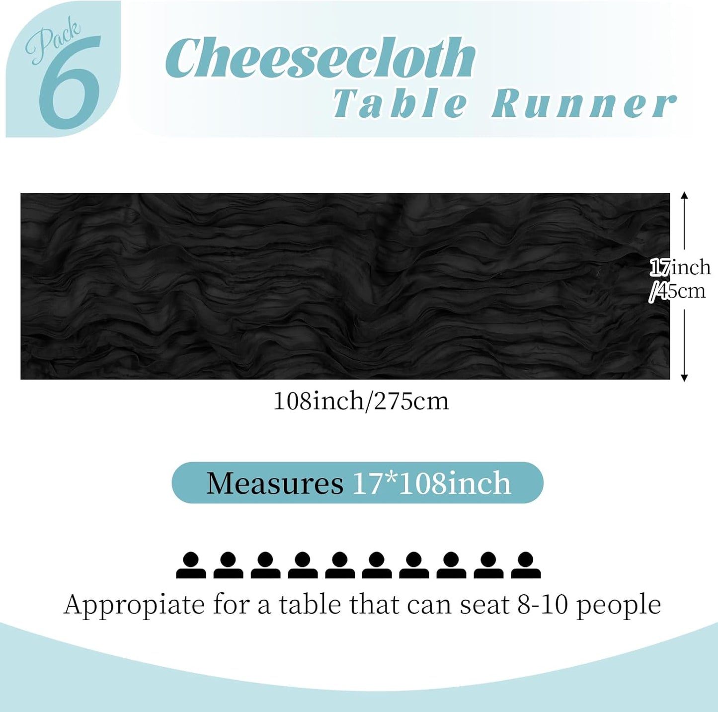3 Pack Lemon Yellow Cheesecloth Table Runner, 17 x 108 Inch, Gauze Cheese Cloth Table Runner Rustic Sheer Runner for Wedding Birthday Party Baby Shower Table Decor(Lemon Yellow)