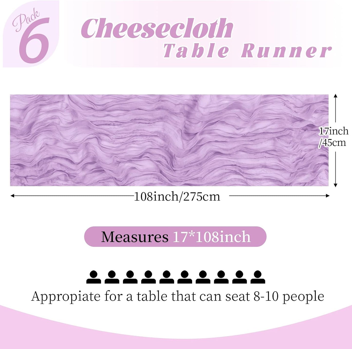 3 Pack Lemon Yellow Cheesecloth Table Runner, 17 x 108 Inch, Gauze Cheese Cloth Table Runner Rustic Sheer Runner for Wedding Birthday Party Baby Shower Table Decor(Lemon Yellow)