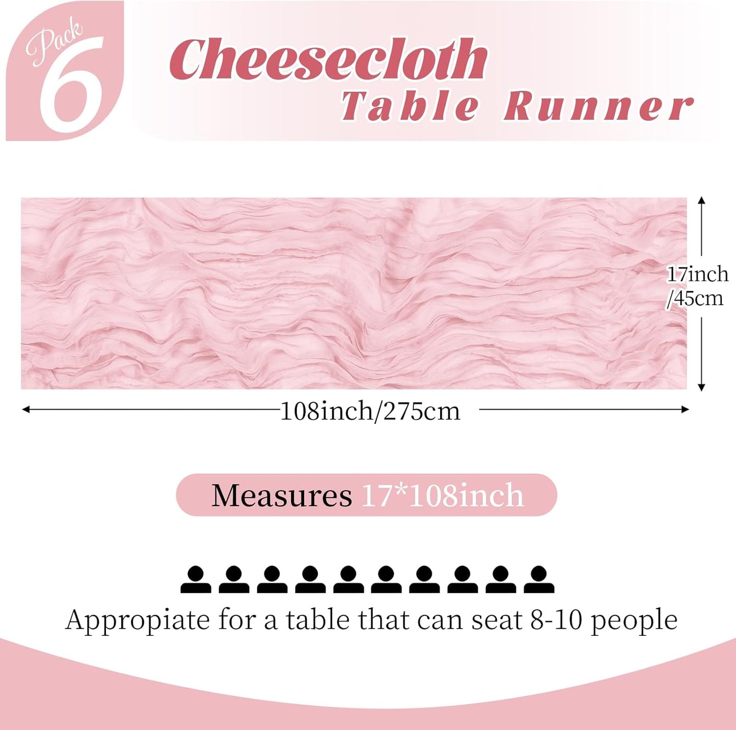 3 Pack Lemon Yellow Cheesecloth Table Runner, 17 x 108 Inch, Gauze Cheese Cloth Table Runner Rustic Sheer Runner for Wedding Birthday Party Baby Shower Table Decor(Lemon Yellow)