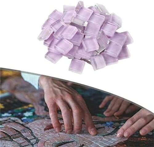 BestTeam Craft Material Mosaic Tile, Micro Glass Tiny Mini Mosaic Tile DIY Hobbies Children Handmade Crystal Free Stone Craft Material Creativity 300g (Mix Color)