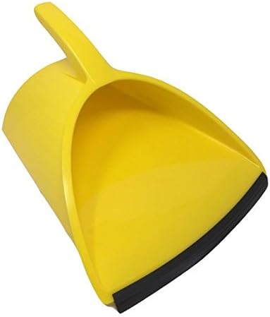 Handy Pan - Yellow - Large Capacity Heavy Duty Dust Pan | Made in USA! Great for Home, Shop, Garage