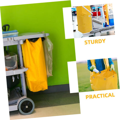 2pcs Janitorial Bag Cleaning Caddy Tote Bag Cleaning Supply Caddy Janitorial Cart