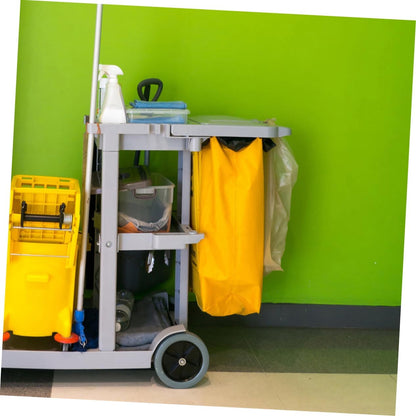 2pcs Janitorial Bag Cleaning Caddy Tote Bag Cleaning Supply Caddy Janitorial Cart