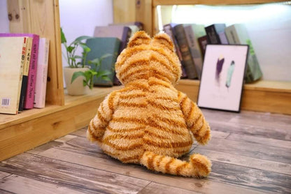 11.8 Inch Ugly Cat Plush Cute Cat Plush Toy-Deeply Loved by Kid Yellow Fat Cat, Lazy Yellow Fat Cat Plush Toy, Derived from Kid Favorite Cartoon animations