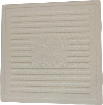 Sunflower Yellow Ceramic Tile 4.25 in Vintage Subway Square Shower Bathroom Kitchen Backsplash Mosaic Arts Crafts 10 Piece Pack