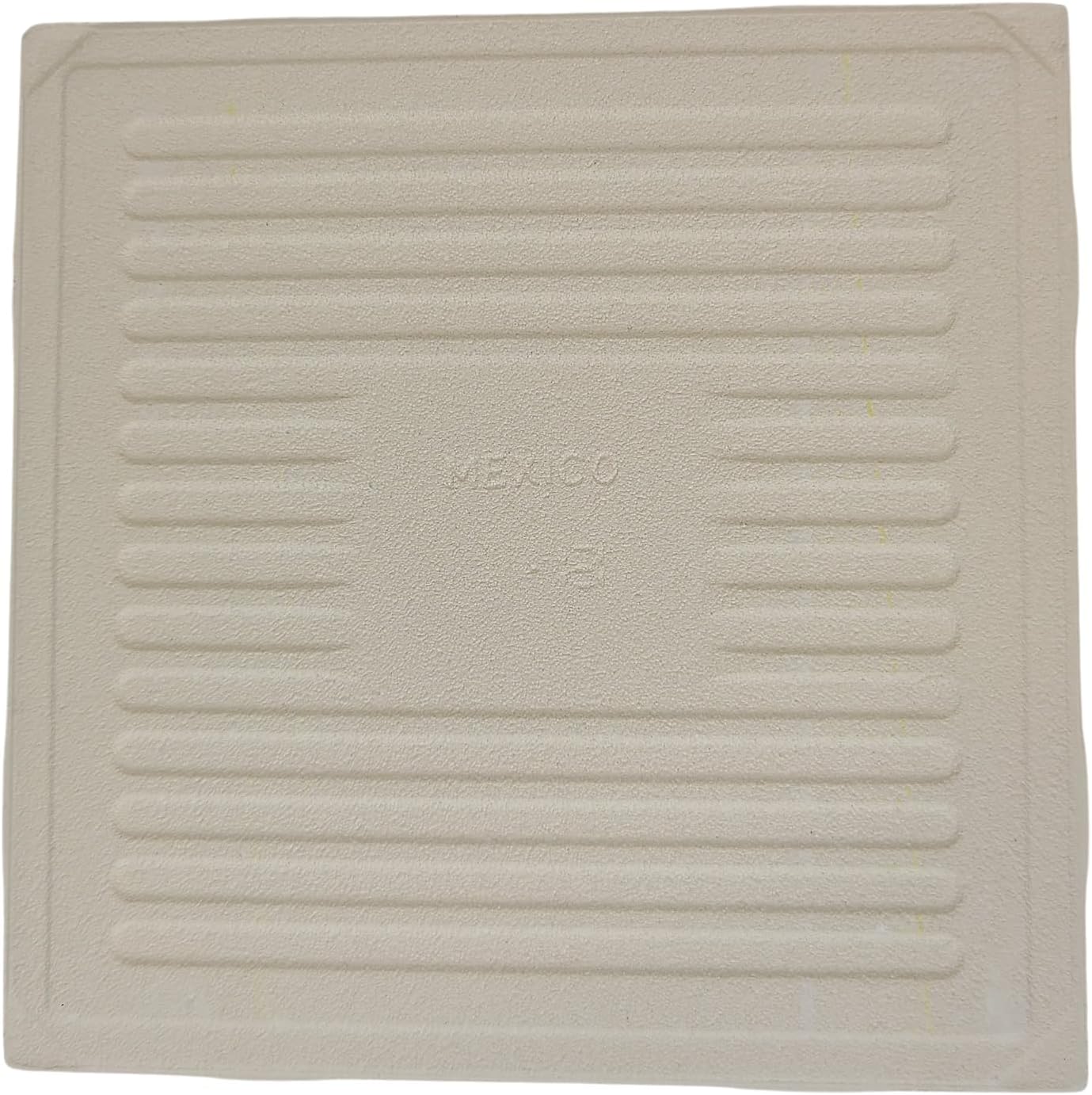 Sunflower Yellow Ceramic Tile 4.25 in Vintage Subway Square Shower Bathroom Kitchen Backsplash Mosaic Arts Crafts 10 Piece Pack