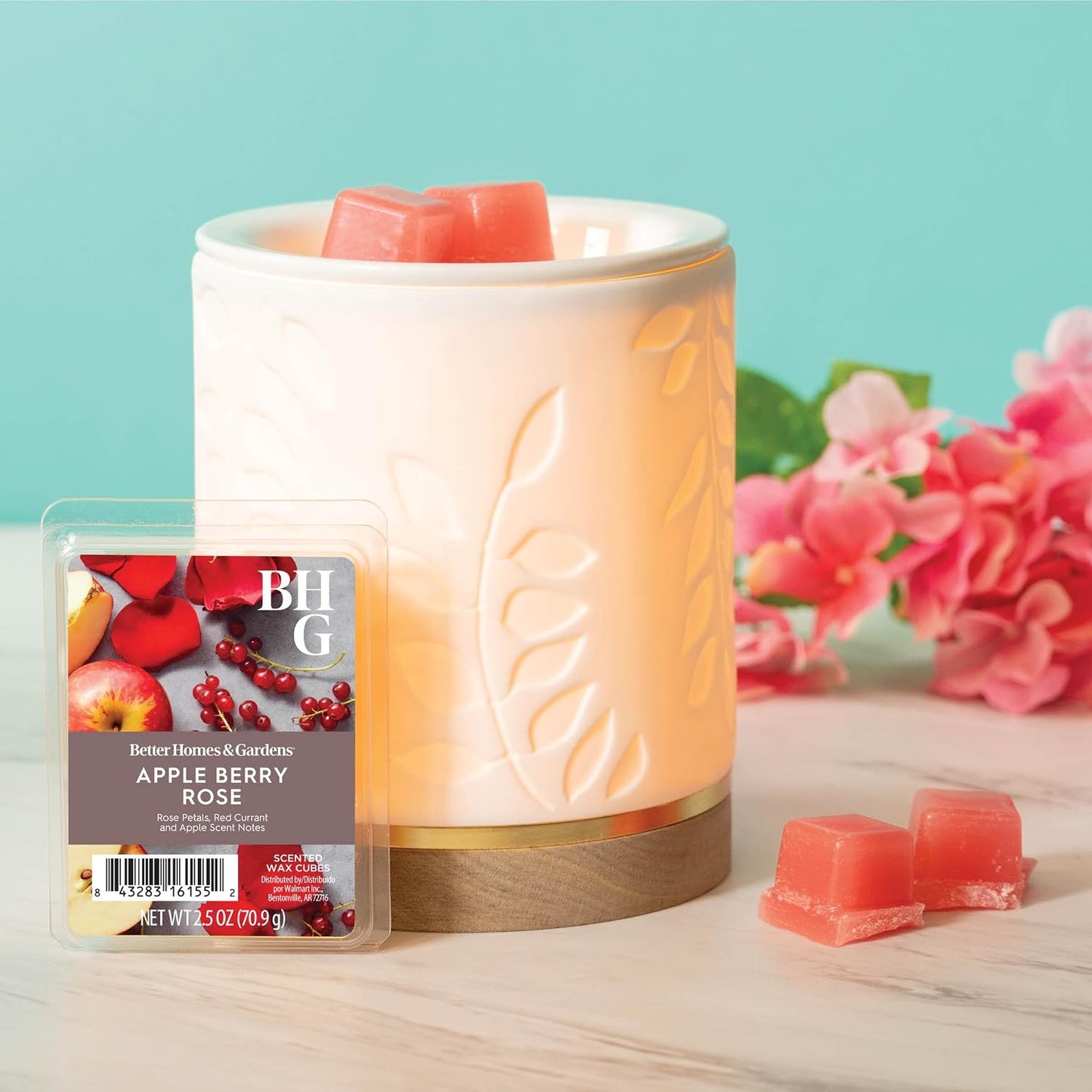 Better Homes and Gardens Scented Wax Cubes 2.5oz 2-Pack (Lemon and Mandarin)