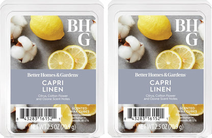 Better Homes and Gardens Scented Wax Cubes 2.5oz 2-Pack (Lemon and Mandarin)