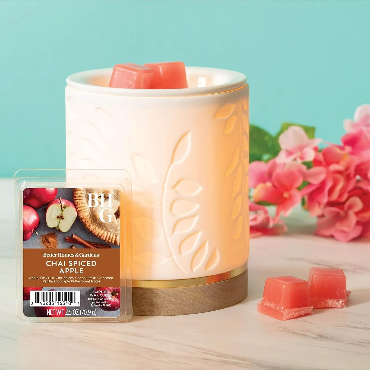 Better Homes and Gardens Scented Wax Cubes 2.5oz 2-Pack (Lemon and Mandarin)