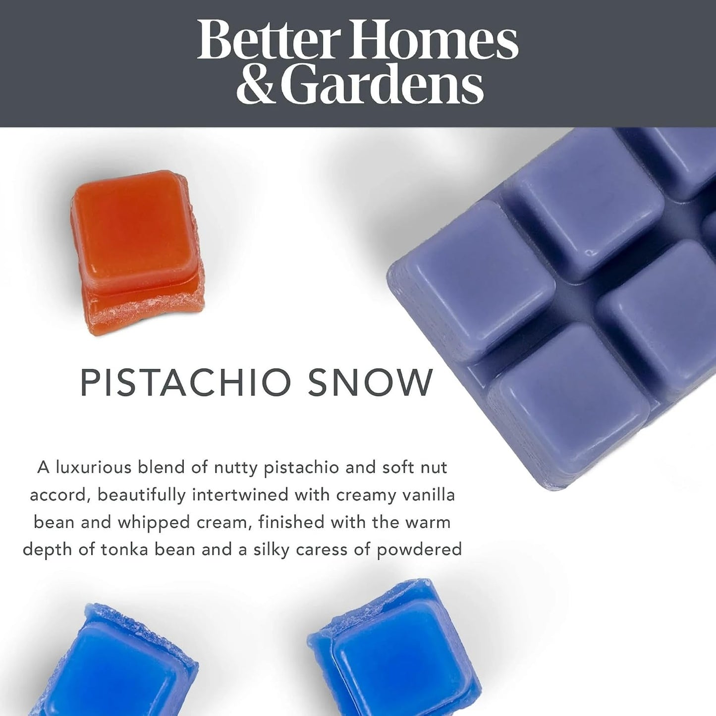 Better Homes and Gardens Scented Wax Cubes 2.5oz 2-Pack (Lemon and Mandarin)